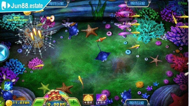 Hệ thống vũ khí tối tân dùng trong Bắn Cá 777