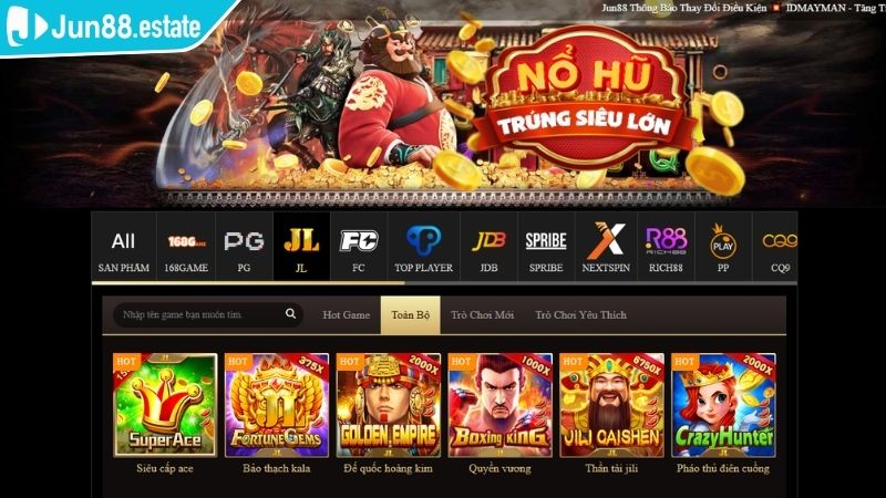 Nổ Hũ JILI JUN88 Trải Nghiệm Slot Game Đỉnh Cao Năm 2025 1 Khái quát về nhà phát hành Nổ Hũ JILI JUN88