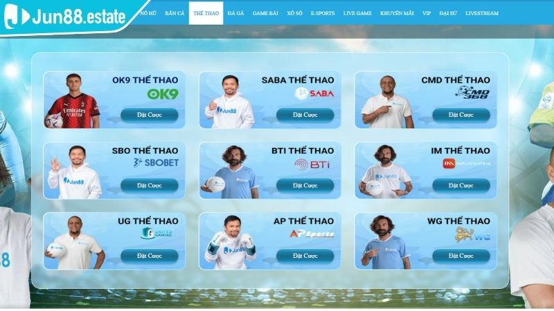 Giới thiệu nhà phát hành Thể Thao CMD JUN88
